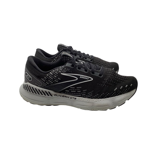 Brooks Glycerin 20 GTS Black and Gray Athletic Shoes size 9 - Picture 1 of 7